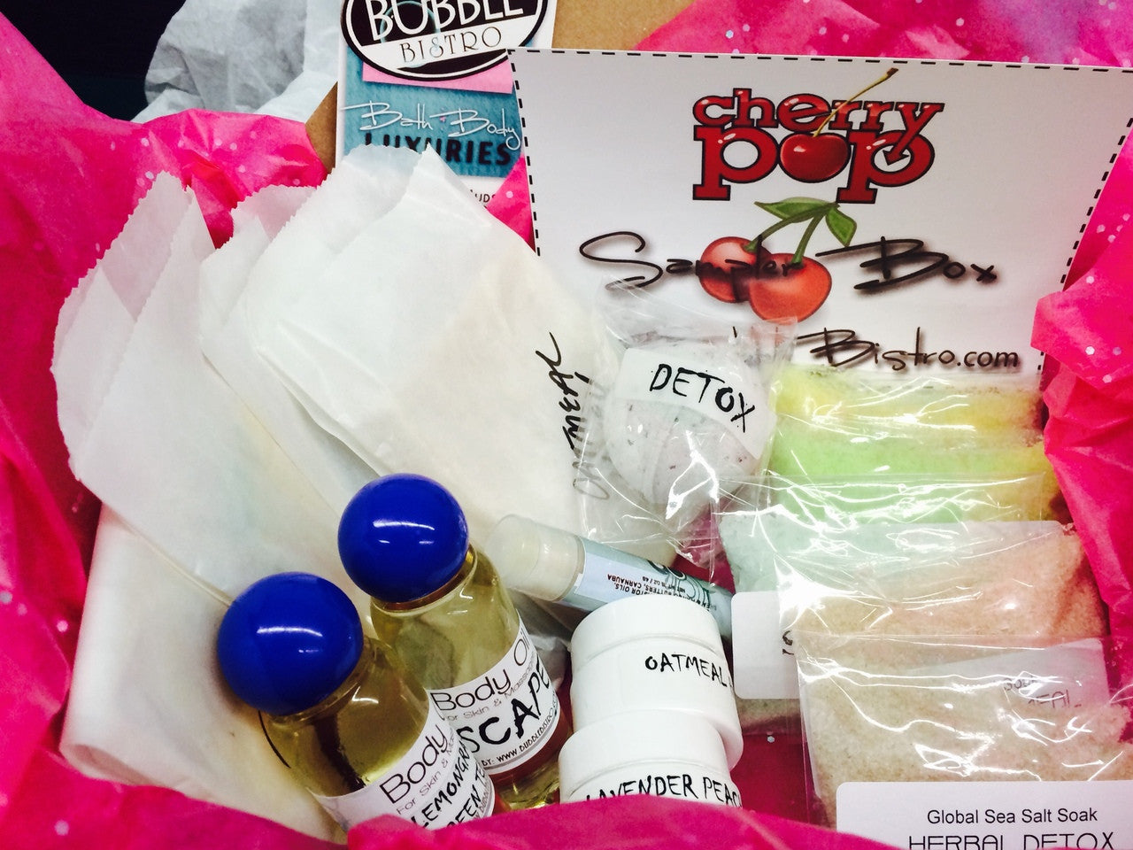Cherry POP! Sampler Box