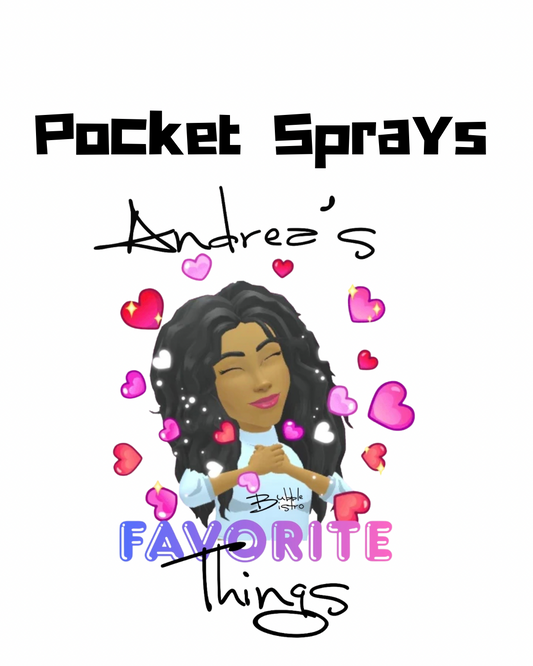 POCKET SPRAYS: Andrea's Favorite Things